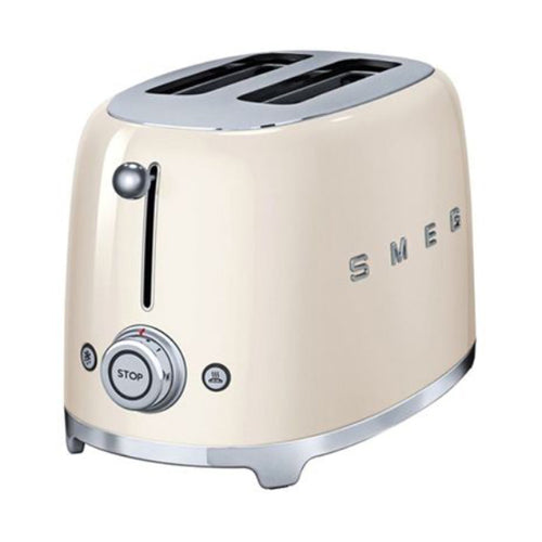 Smeg 50's Retro Style 2-Slice Toaster 950W Cream