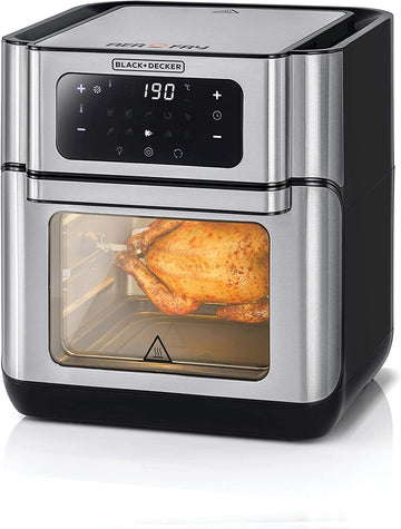 Digital Air Fryer Oven, 12L, Silver