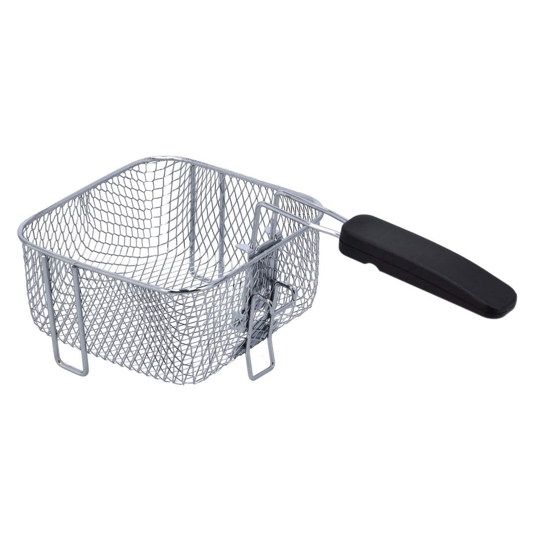 Deep Fryer With Viewing Window Adjustable Temperature Control Non Stick Basket 1.5 L 900 W GDF36016 Silver/Black