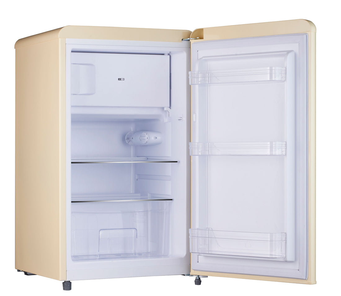 Hoover Single Door Retro Refrigerator 123L