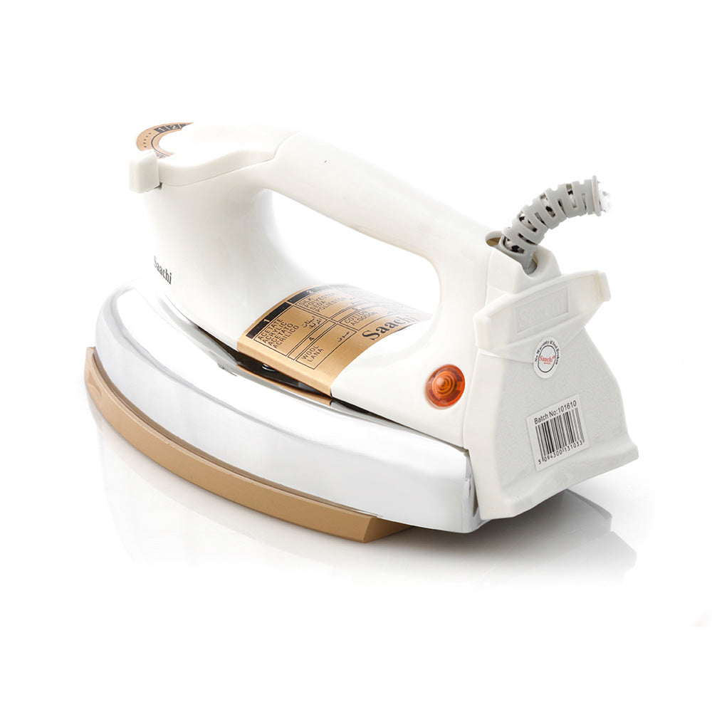 Heavy Dry Iron NL-IR-3103-WH with a Ceramic Soleplate