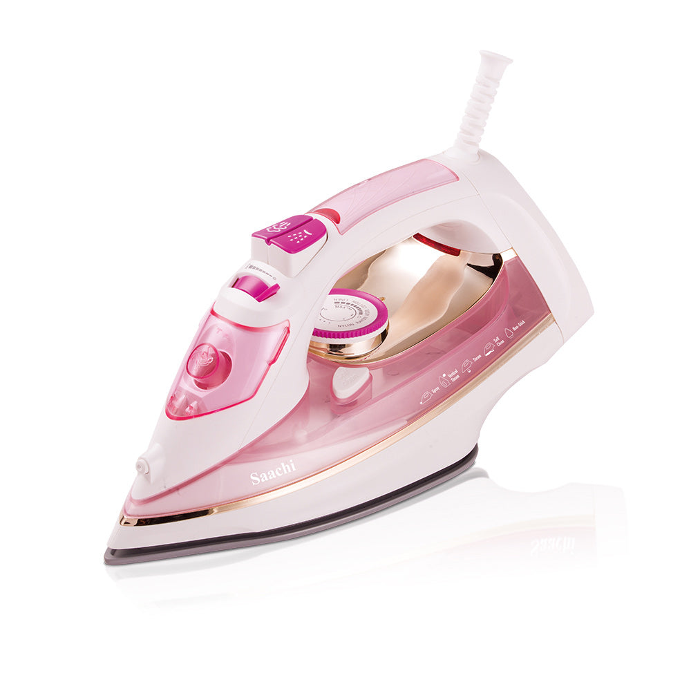 Steam Iron NL-IR-394C-PK with a Ceramic Soleplate