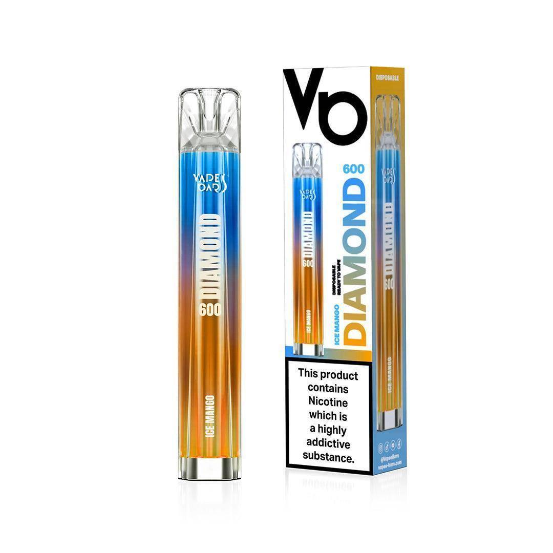 Diamond 600 Ice Mango Disposable Vape - Click & Vape