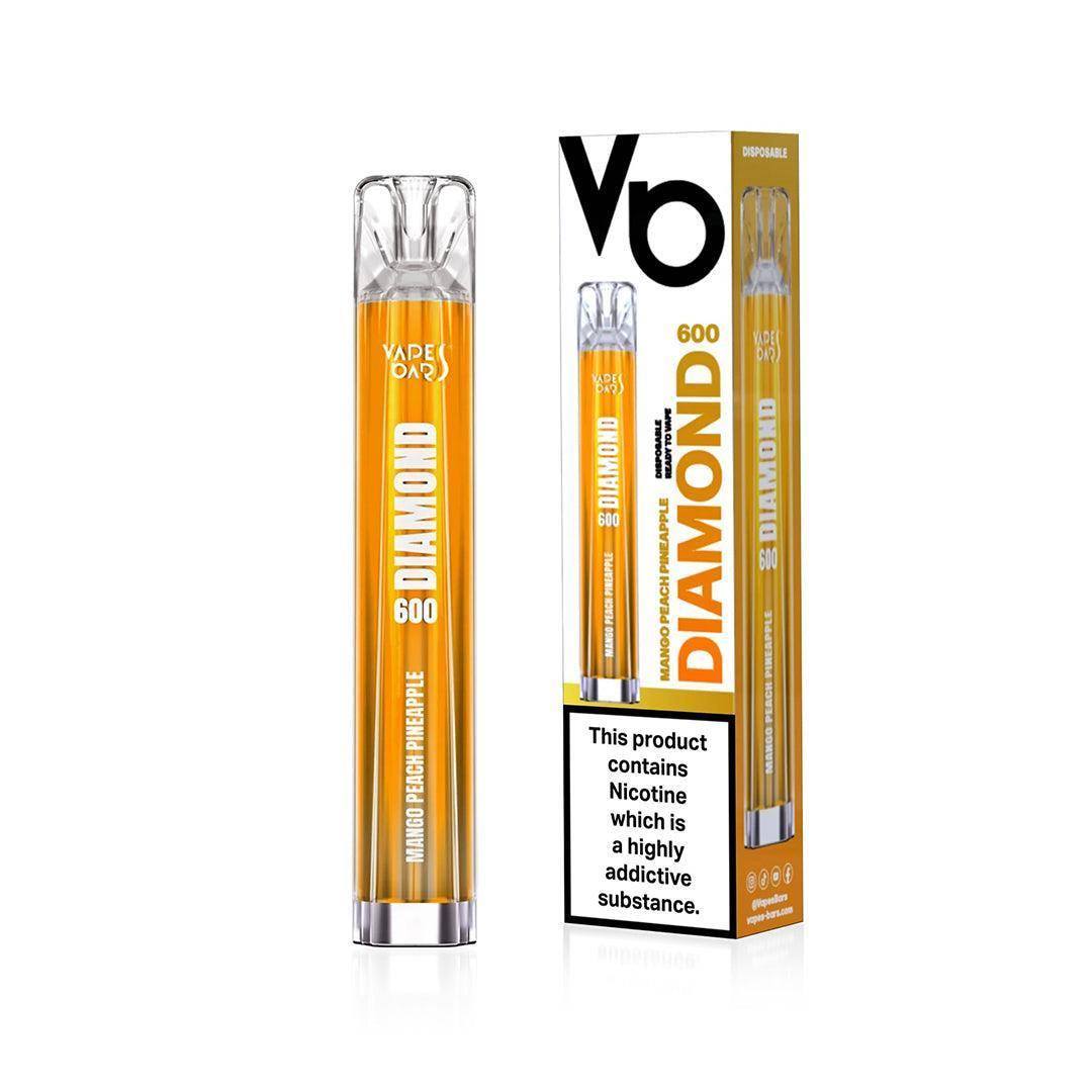 Diamond 600 Mango Peach Pineapple Disposable Vape - Click & Vape