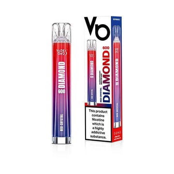 Diamond 600 Red Crystal Disposable Vape - Click & Vape