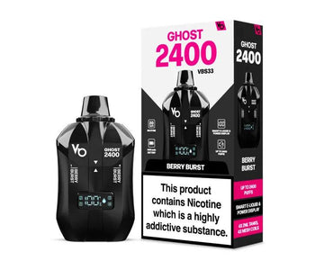 Ghost 2400 4-in-1 Berry Burst - Click & Vape