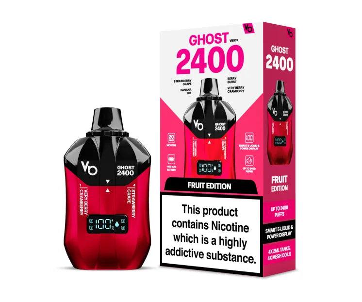 Ghost 2400 4-in-1 Fruit Edition - Click & Vape