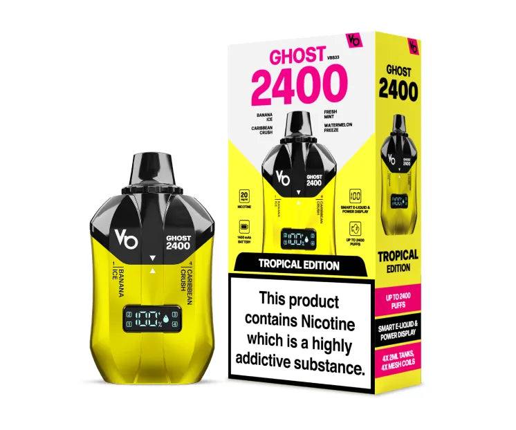 Ghost 2400 4-in-1 Tropical Edition - Click & Vape