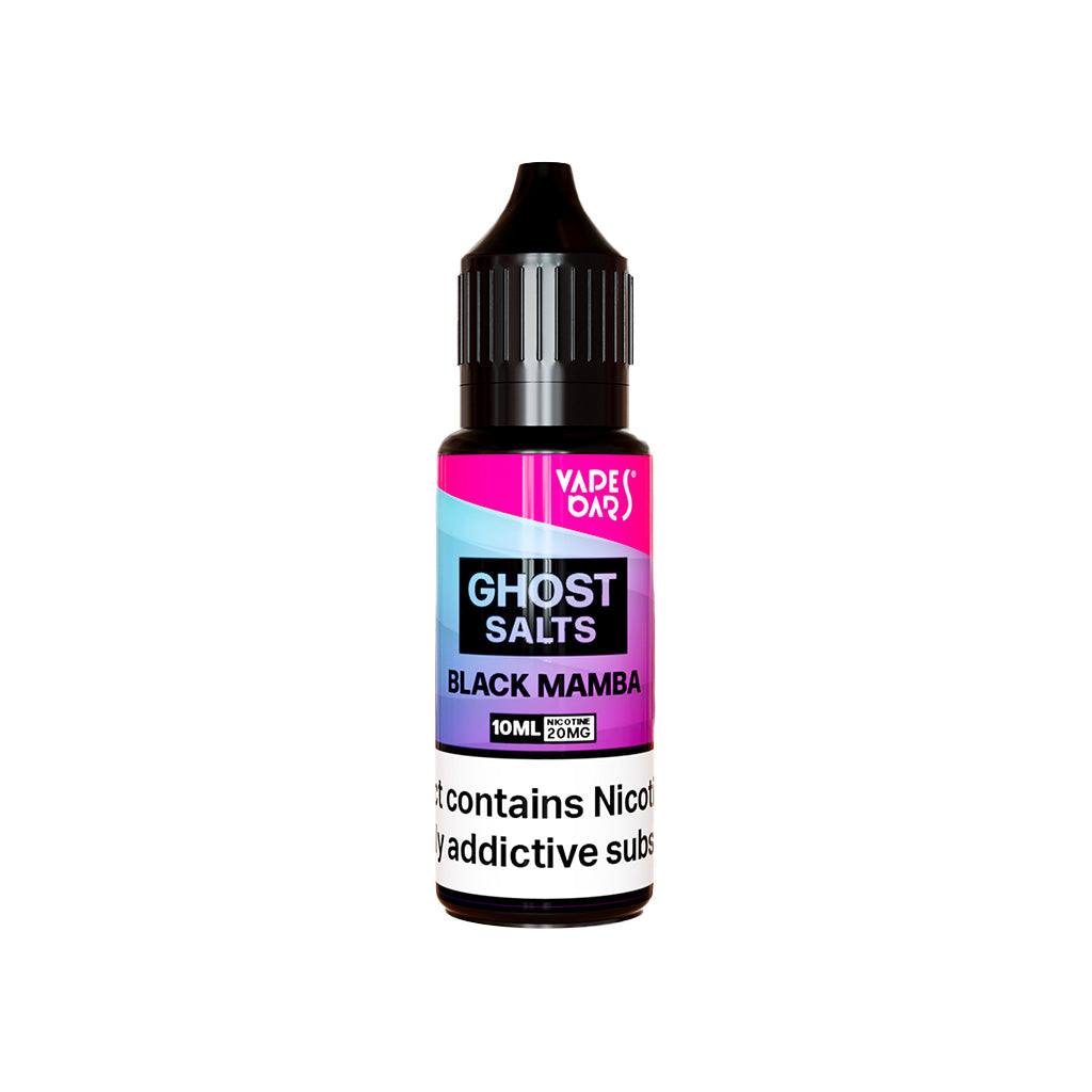 Ghost Salts Black Mamba Vapes Bars E-Liquid 10ml - Click & Vape