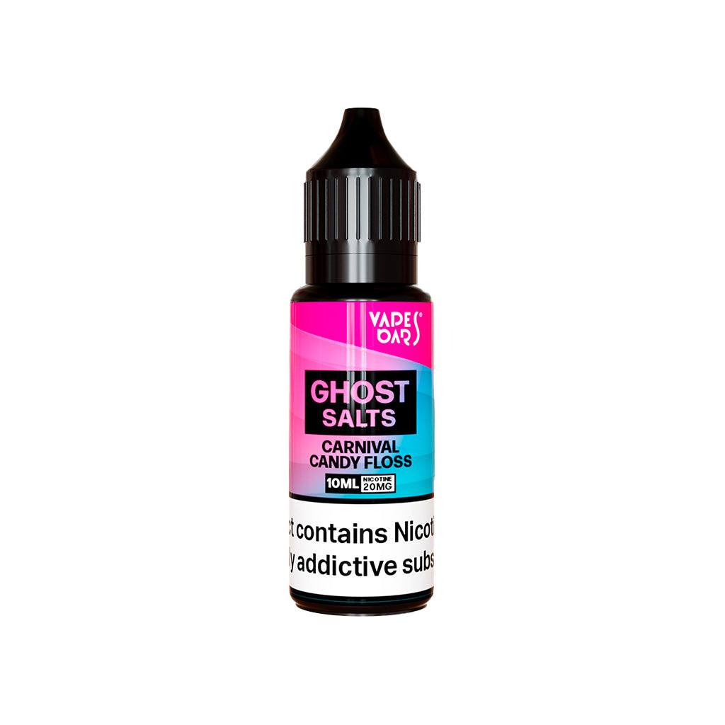 Ghost Salts Carnival Candy Floss Vapes Bars E-Liquid 10ml - Click & Vape