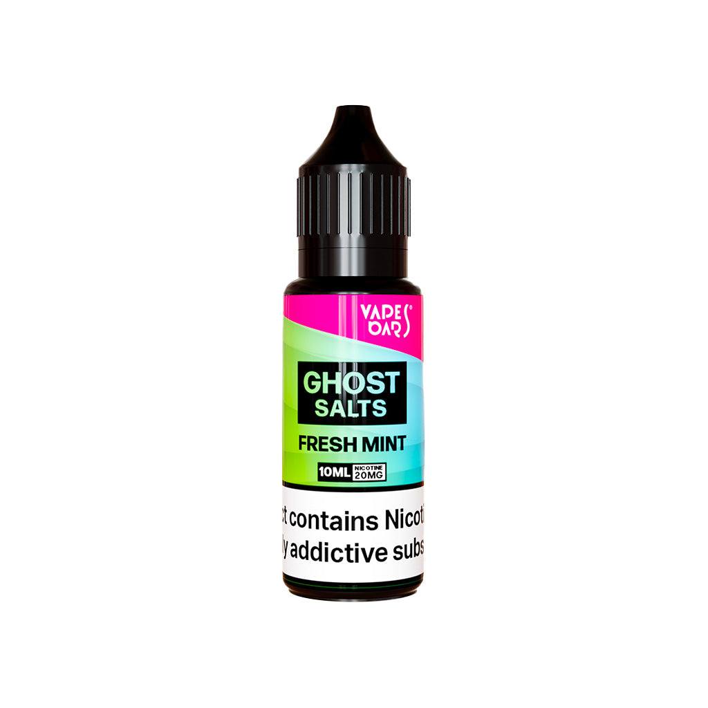 Ghost Salts Fresh Mint Vapes Bars E-Liquid 10ml - Click & Vape