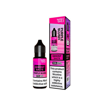 Ghost Salts Purple Slush Vapes Bars E-Liquid 10ml - Click & Vape