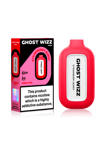 GHOST WIZZ STRAWBERRY BURST Disposable Vape - Click & Vape